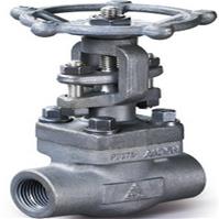 Van cổng thép rèn API602 Class 800 nối ren