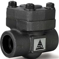 Van một chiều thép rèn API 602 Class 800