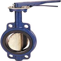 Butterfly Valve - Cast Iron, International, Wafer Type