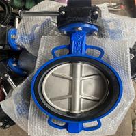 Van bướm tay quay thân gang cánh inox Joang EPDM