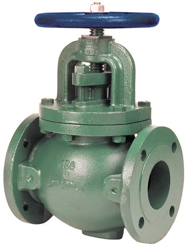 Globe Valve - Ductile Iron, Class 150, Bronze Trim