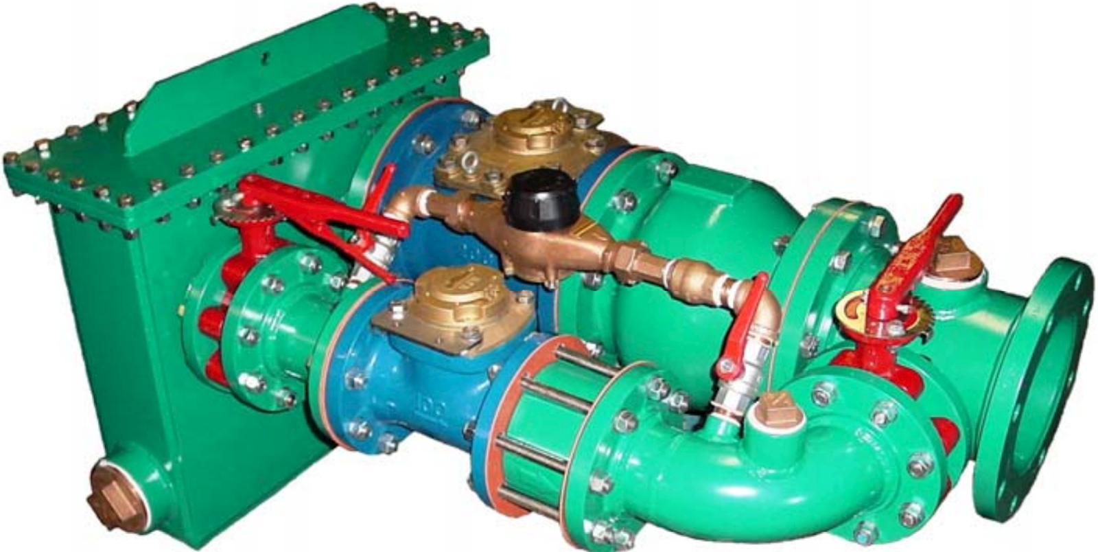 HIGH FLOW COMBINATION METERS