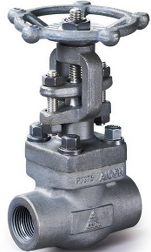 Van cổng thép rèn API602 Class 800 nối ren