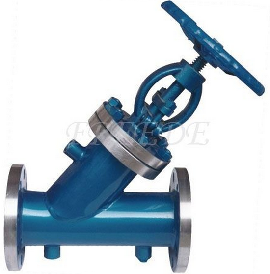 Y Type Cast Steel Globe Valve
