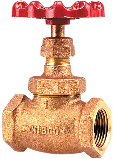 Globe Valve - Bronze, Fire Protection, Buna-N Seat Disc