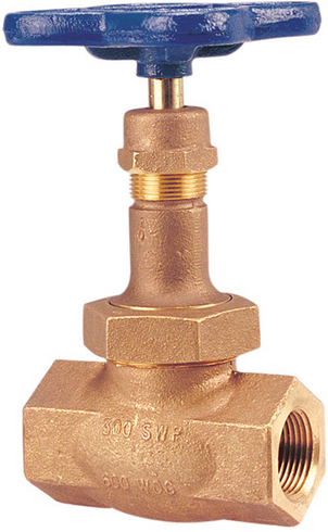 Globe Valve – Bronze, Class 300, PTFE Disc
