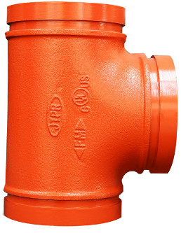 Grooved Tê thẳng Lr, A536 grade 65, UL/FM