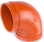 khủy nối 90° ngắn Radius, A536 Gr. 65, UL/FM