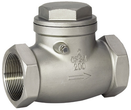 Van một chiều thép không gỉ SUS 304 / 316 nối ren BS PT